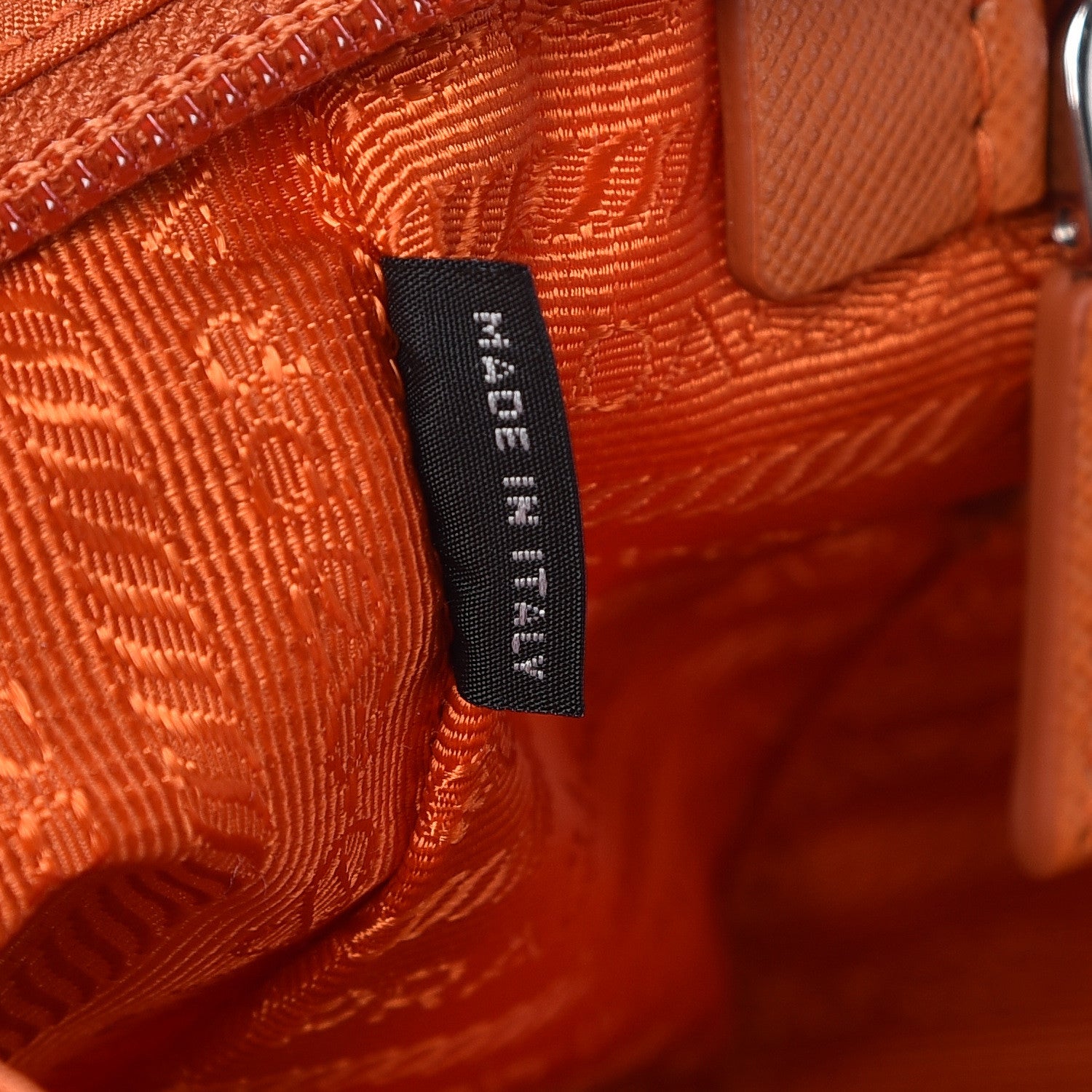 Prada Tessuto Nylon Tote Papaya 11 of 11