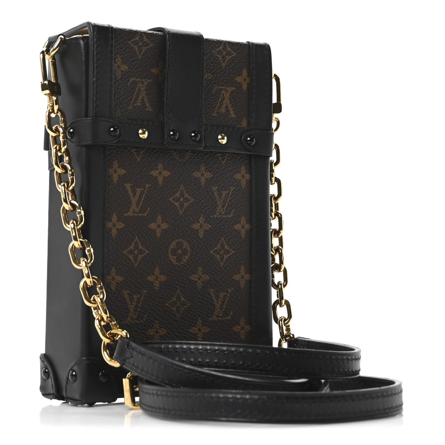 Monogram Pochette Trunk Verticale Black