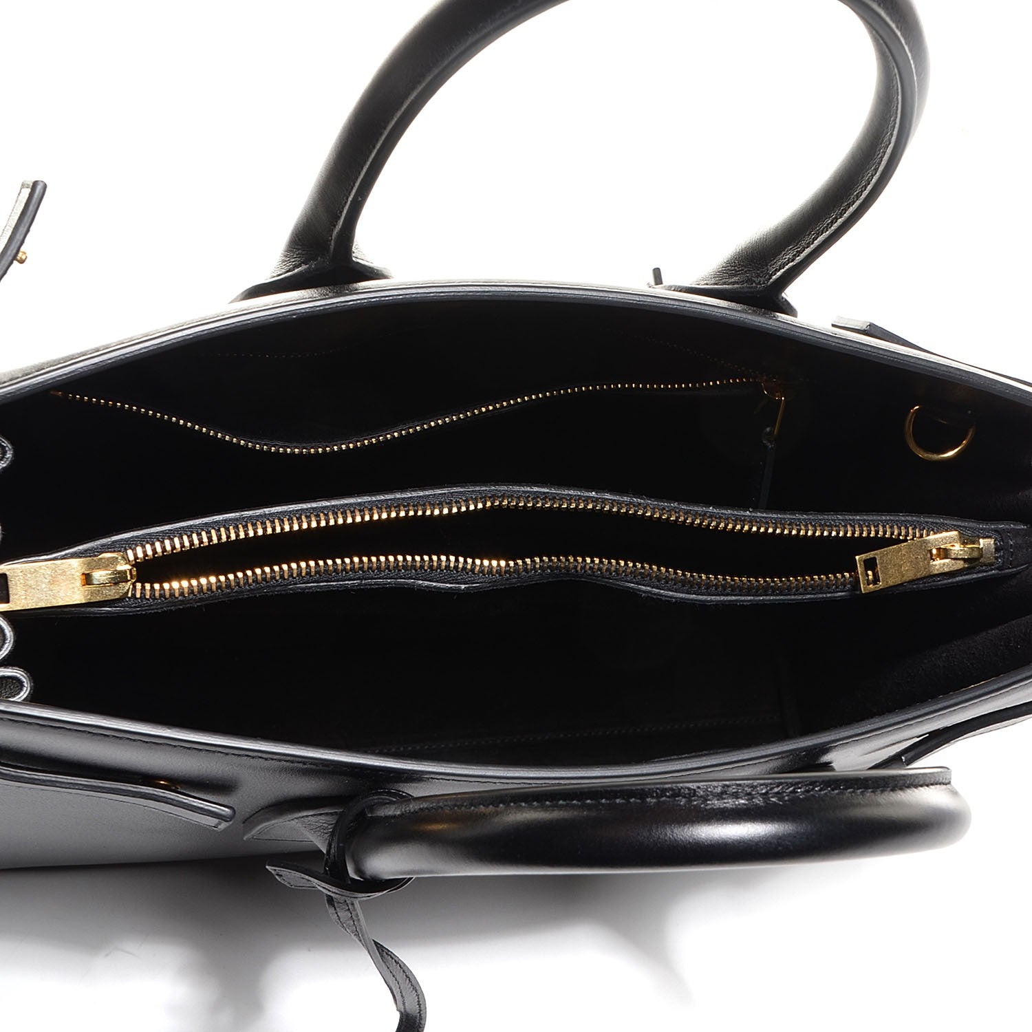 Saint Laurent Calfskin Small Sac De Jour Black 4 of 8