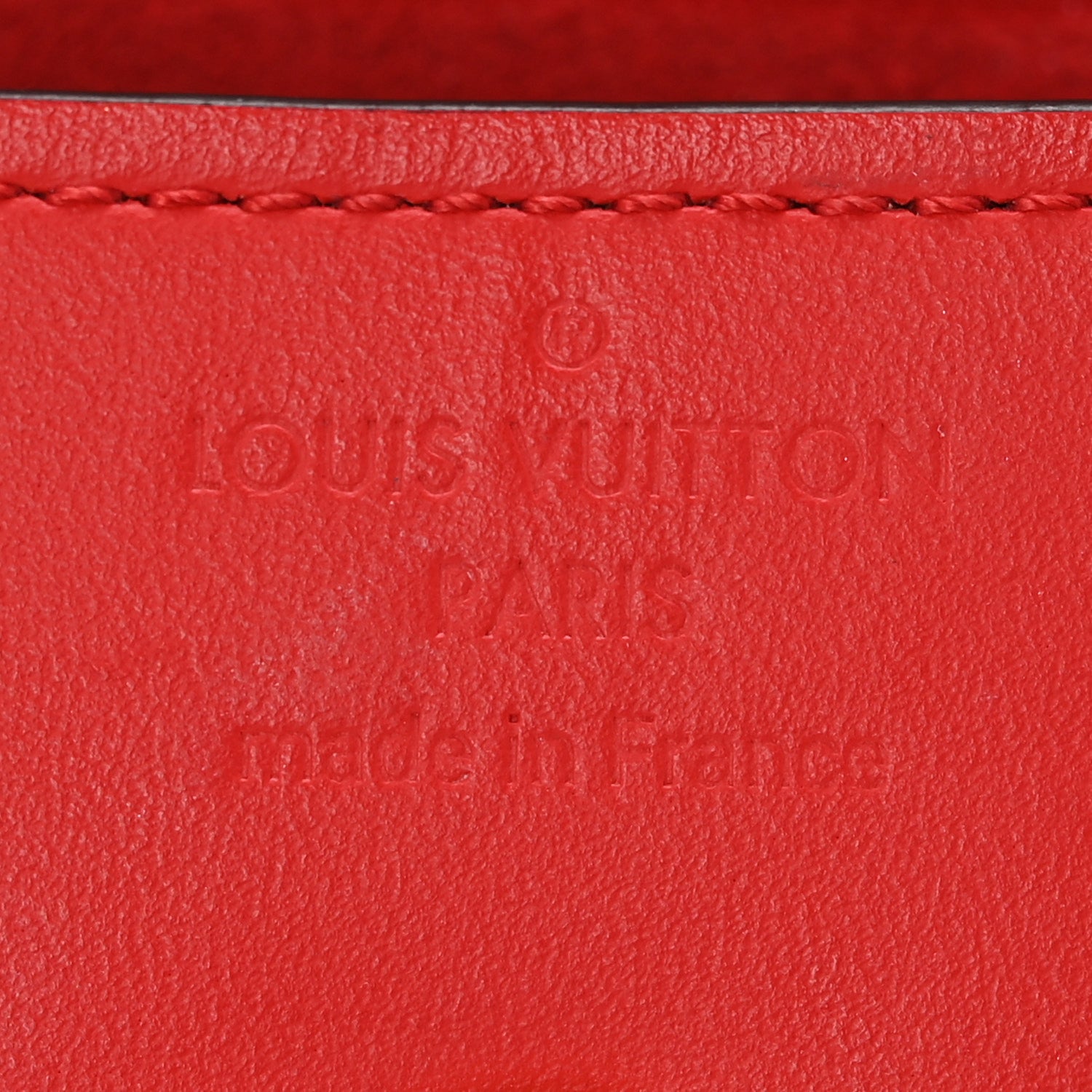 Louis Vuitton Monogram Woody Glasses Case Rouge 6 of 10