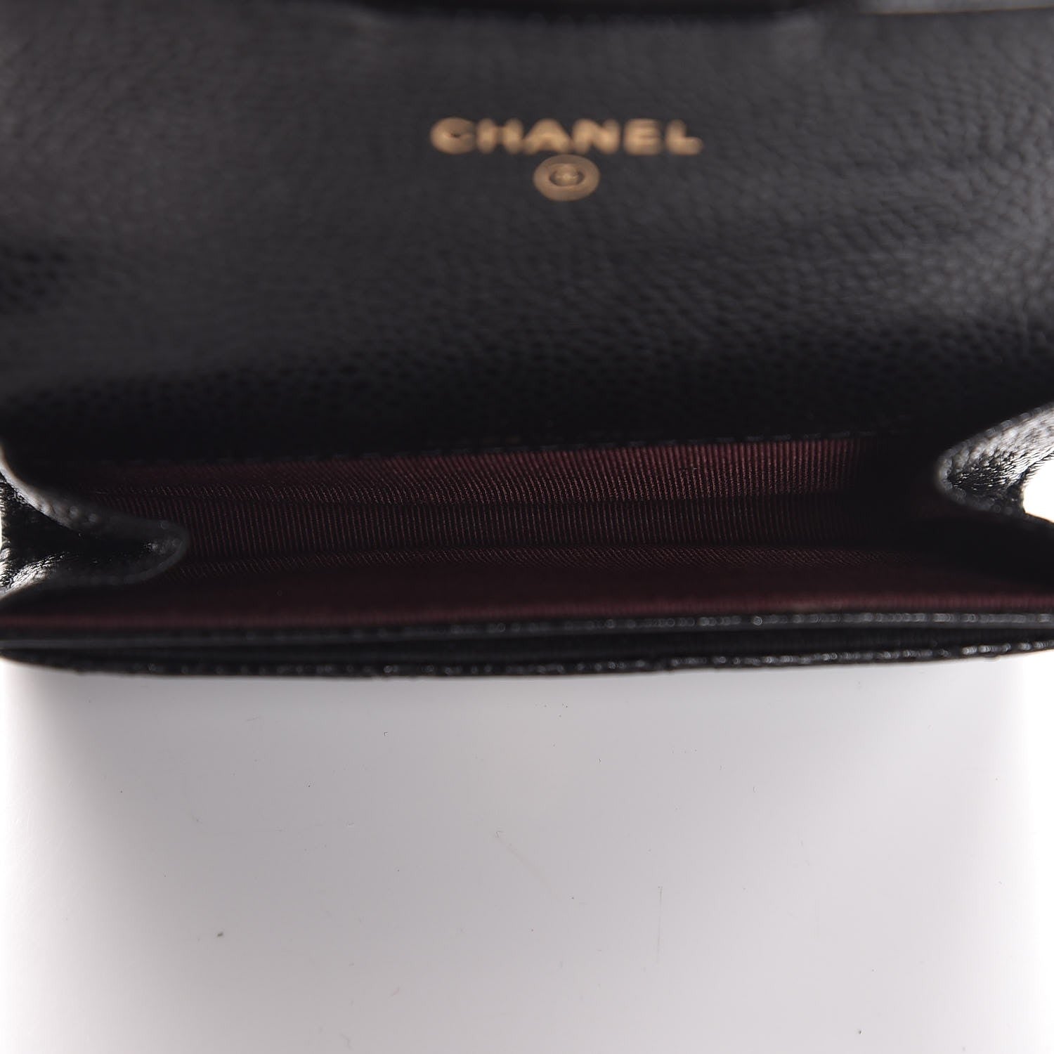 Chanel Caviar Quilted Flap Card Holder Black 5 of 8