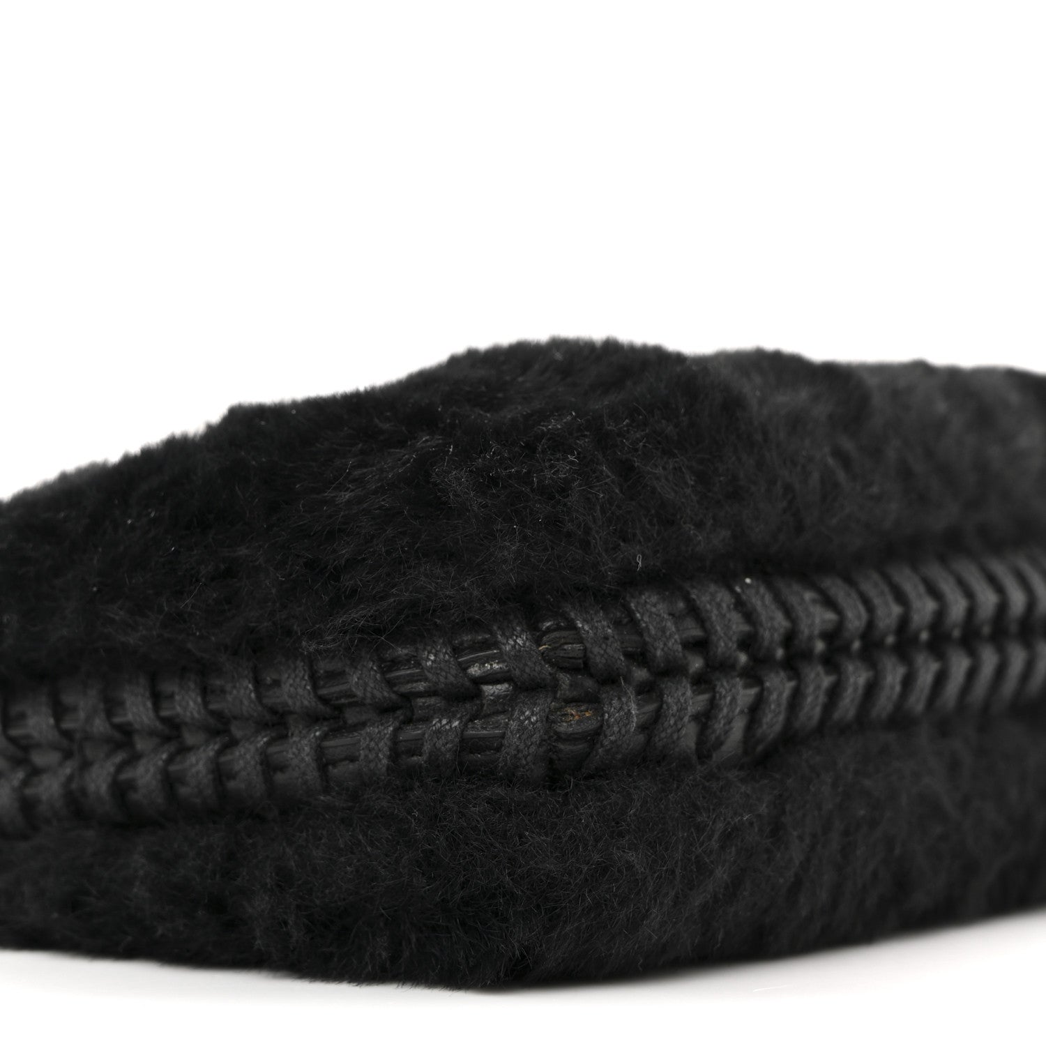 Stella McCartney Eco Fur Tiny Shoulder Bag Black 8 of 9