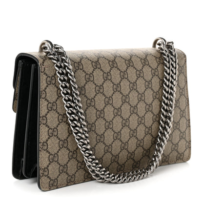 Gucci GG Supreme Monogram Small Dionysus Shoulder Bag Black 3 of 10