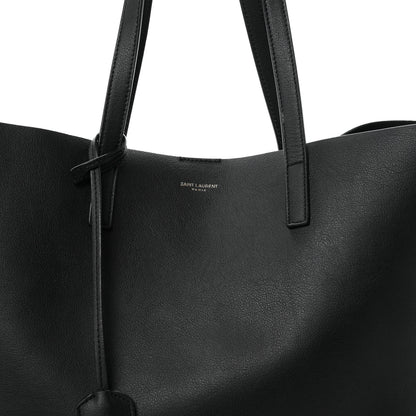 Saint Laurent Calfskin Large Shopping Tote Black 9 of 11