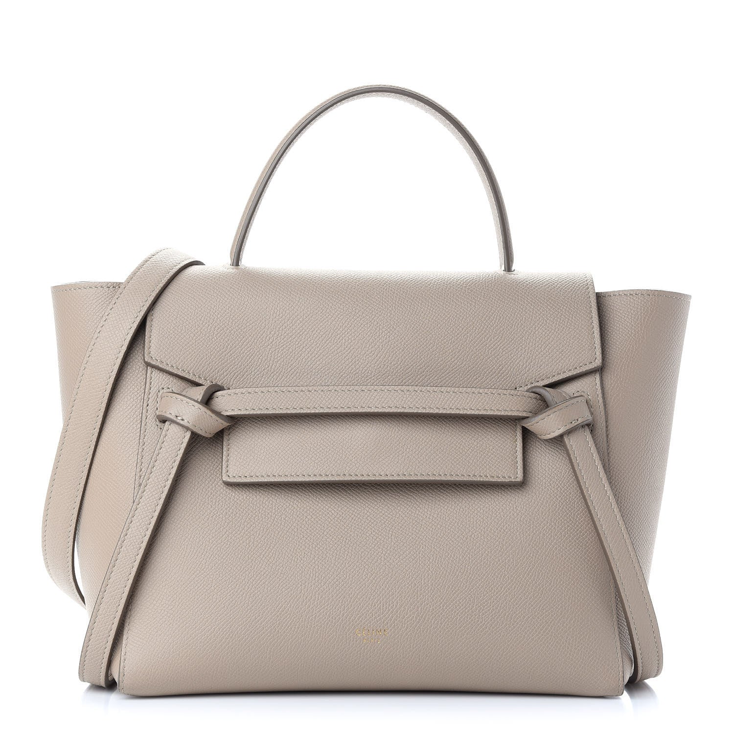 Celine Grained Calfskin Micro Belt Bag Light Taupe 1 of 8