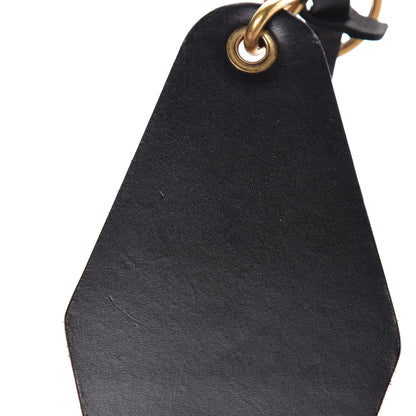 Balenciaga Calfskin Hotel Diamond Key Ring Black 5 of 6