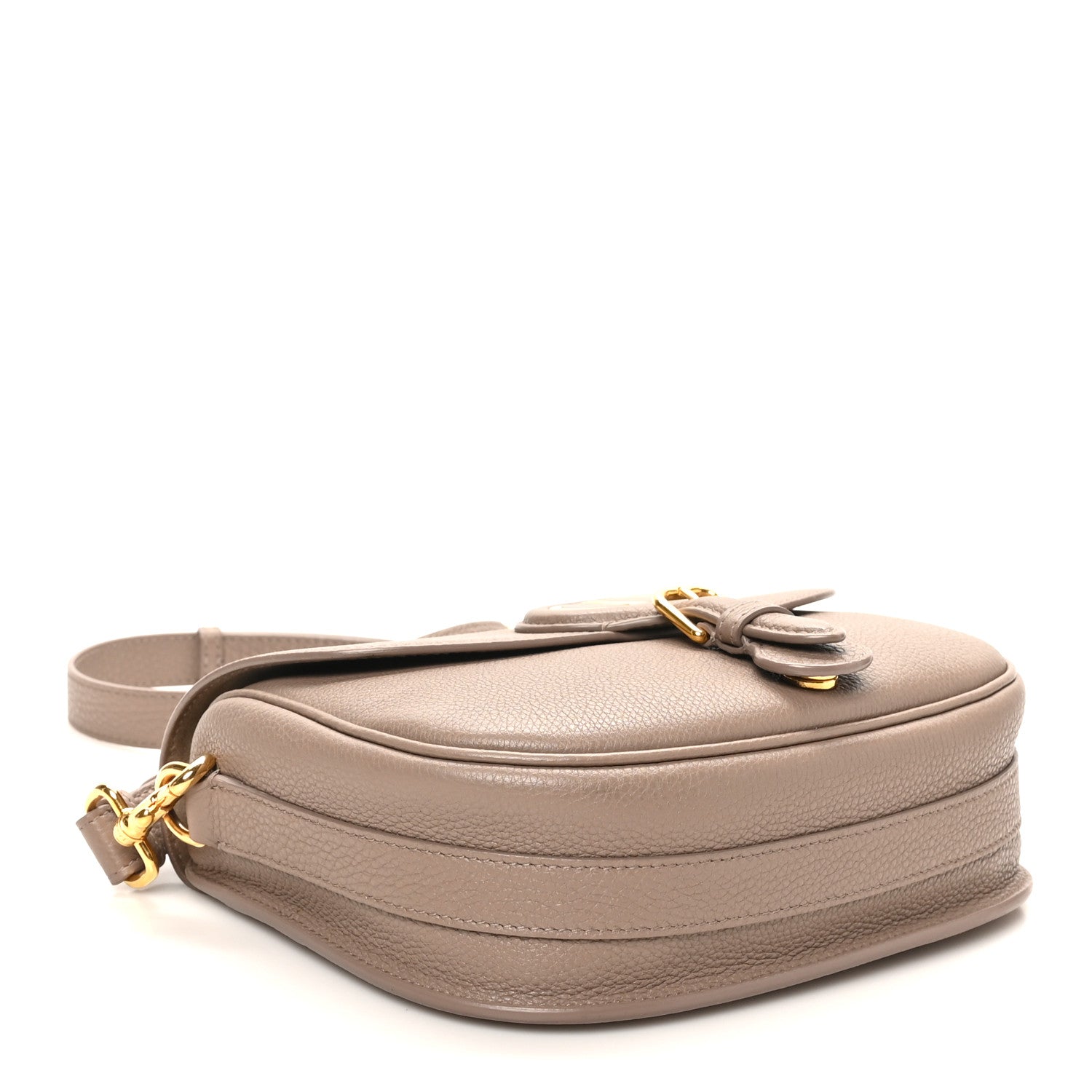 Christian Dior Grained Calfskin Medium Bobby Flap Warm Taupe 4 of 10