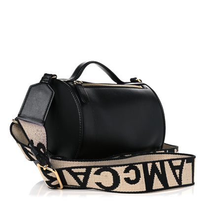 Stella McCartney Eco Alter Nappa Perforated Logo Shoulder Bag Black 3 of 13