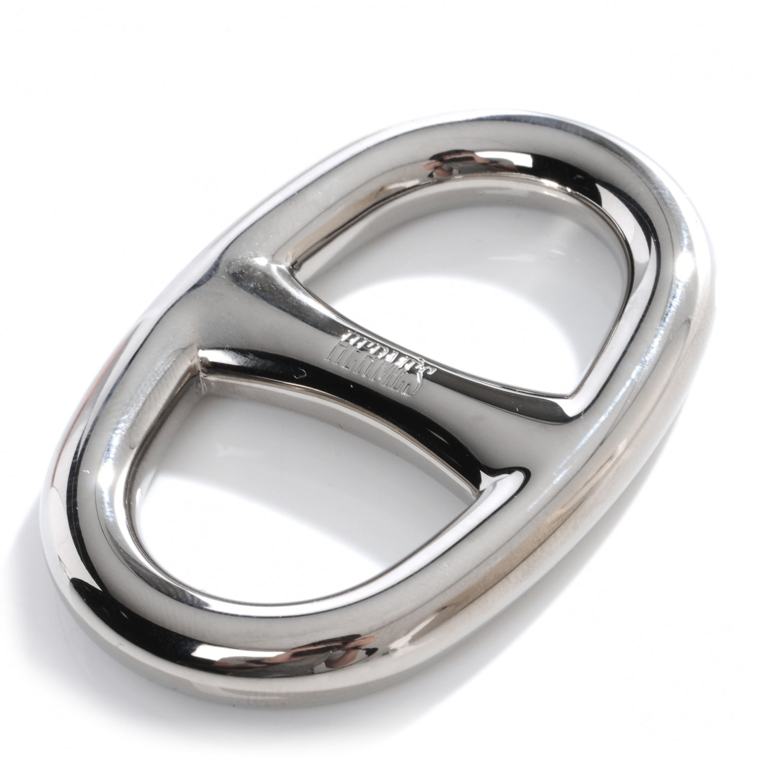 Hermes Palladium Chain D Ancre Scarf Ring 3 of 3