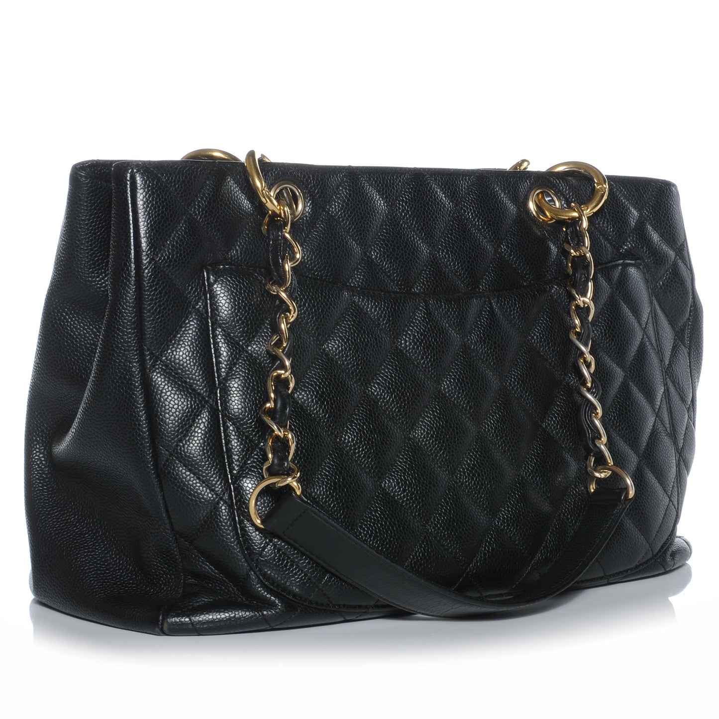 Caviar Grand Shopping Tote GST Black