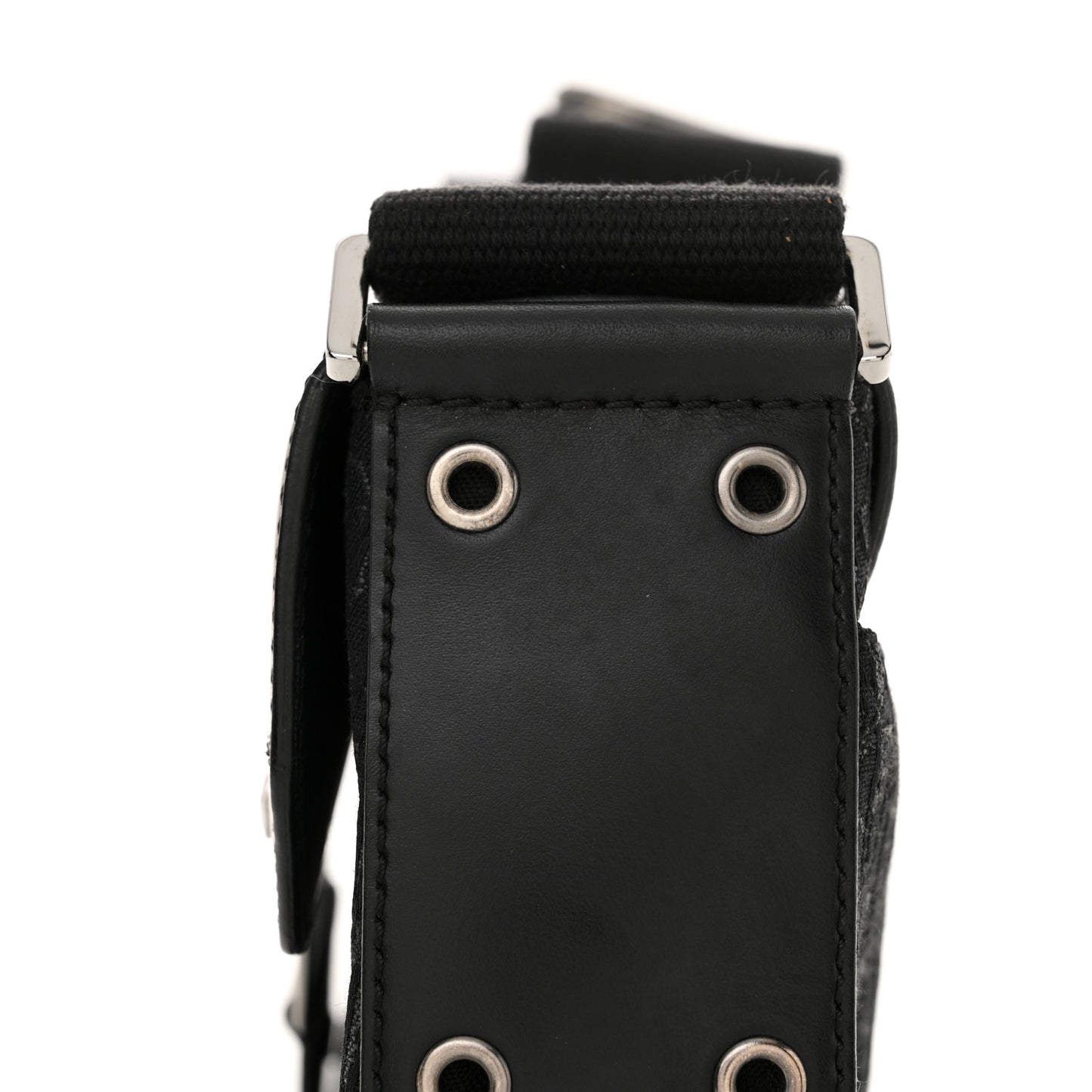 Monogram Calfskin Street Chic Columbus Ave Bag Black