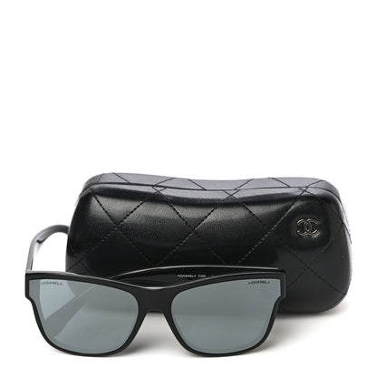 Chanel Acetate Butterfly CC Sunglasses 5386 Black 8 of 8