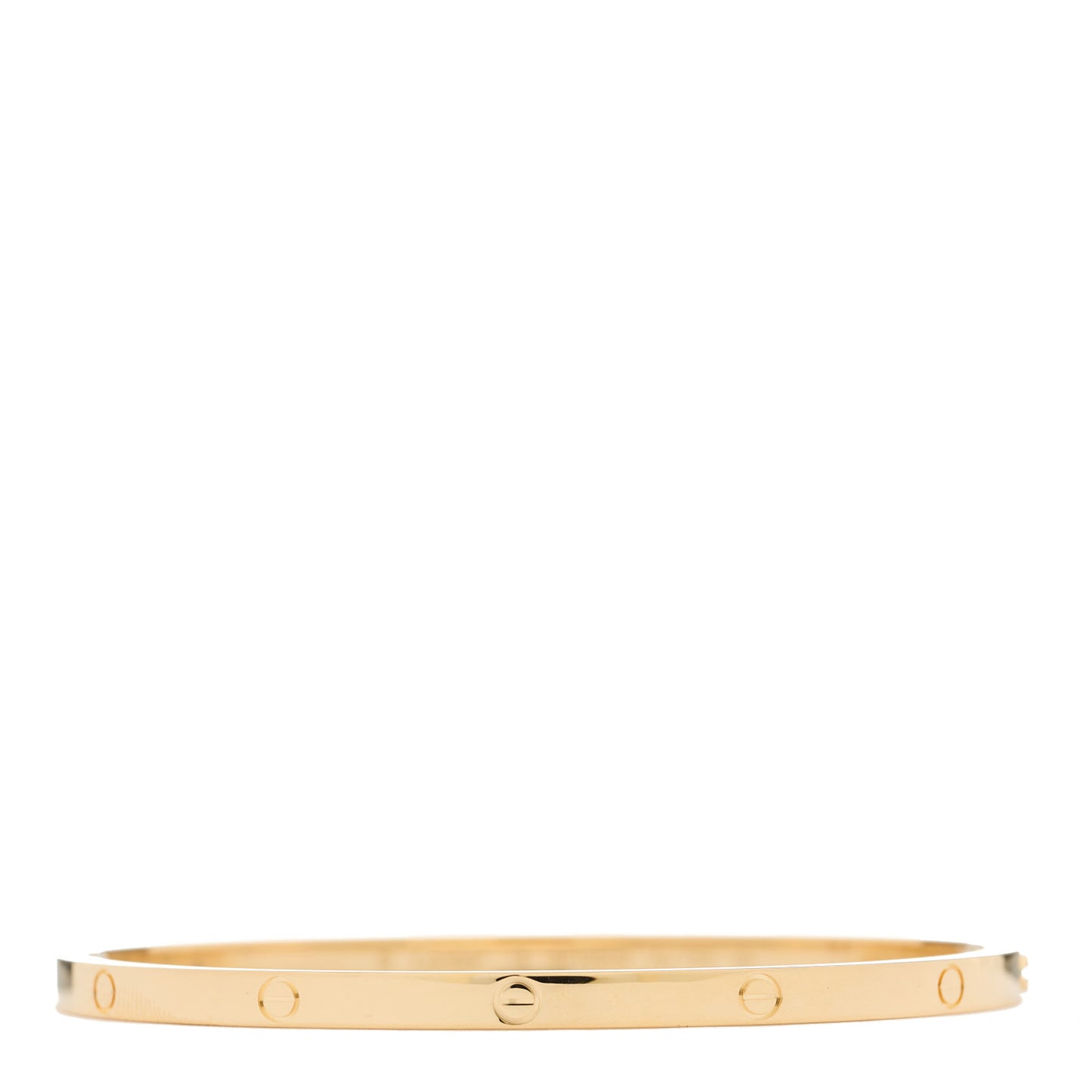 18K Yellow Gold Small LOVE Bracelet 18