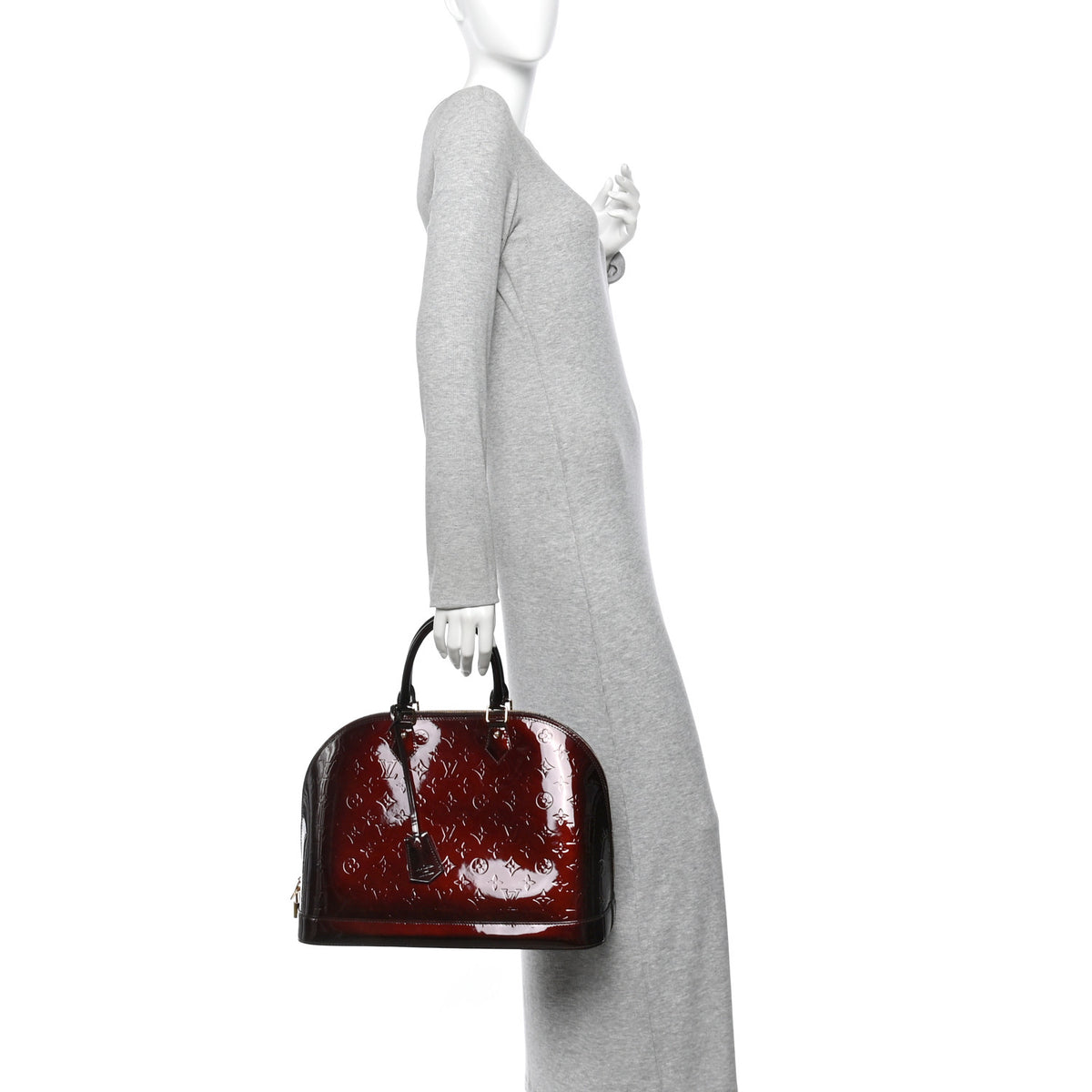 Louis Vuitton Vernis Alma GM Amarante 2 of 12