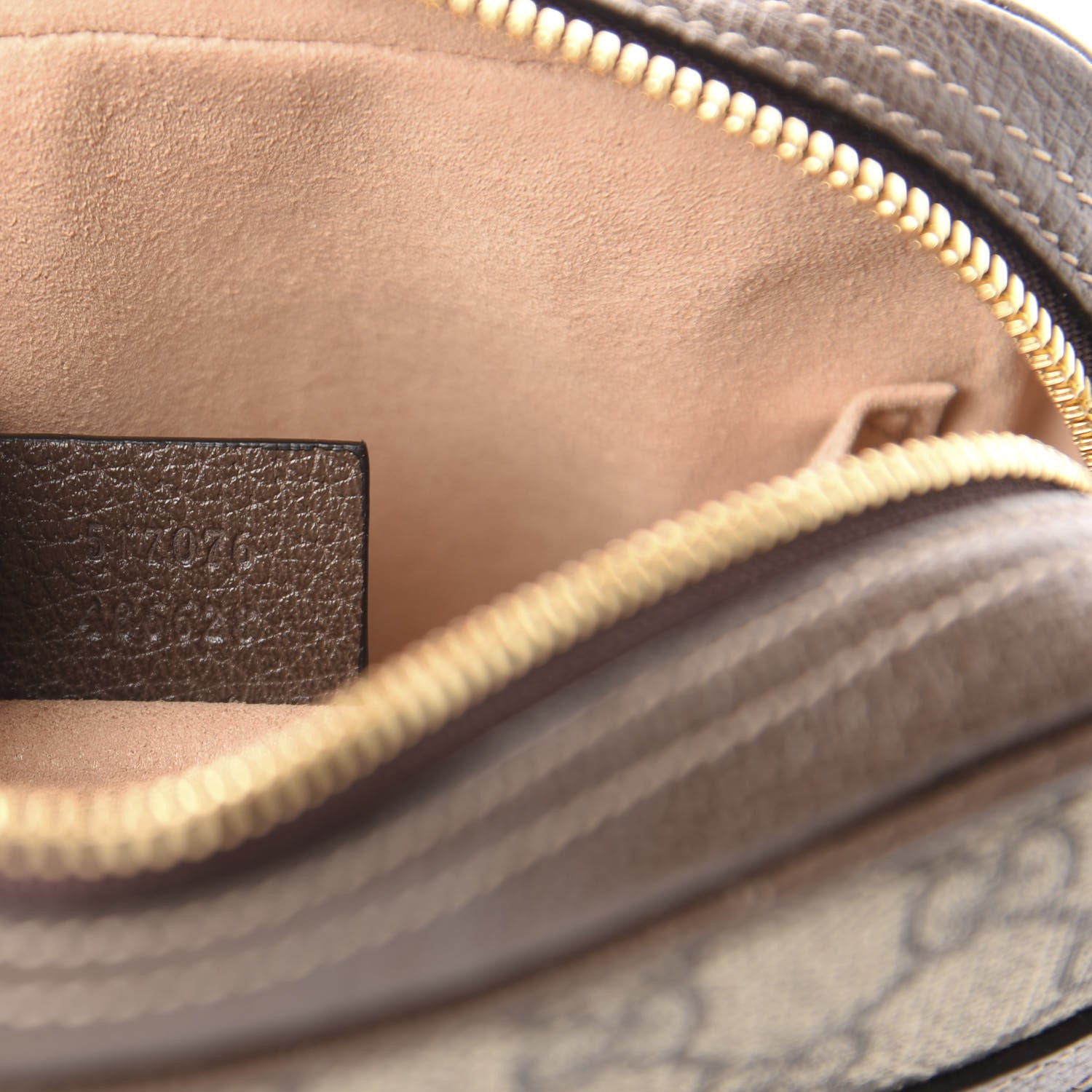 Gucci GG Supreme Monogram Web Small Ophidia Belt Bag 75 30 Dark Brown 7 of 10