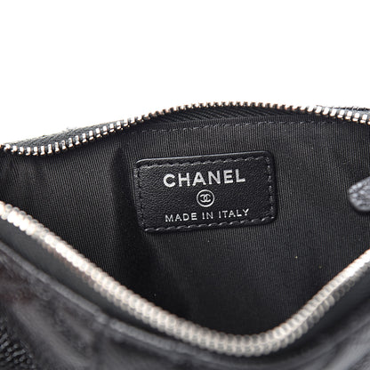 Chanel Caviar Quilted Classic Flat Wallet Pouch So Black 6 of 8