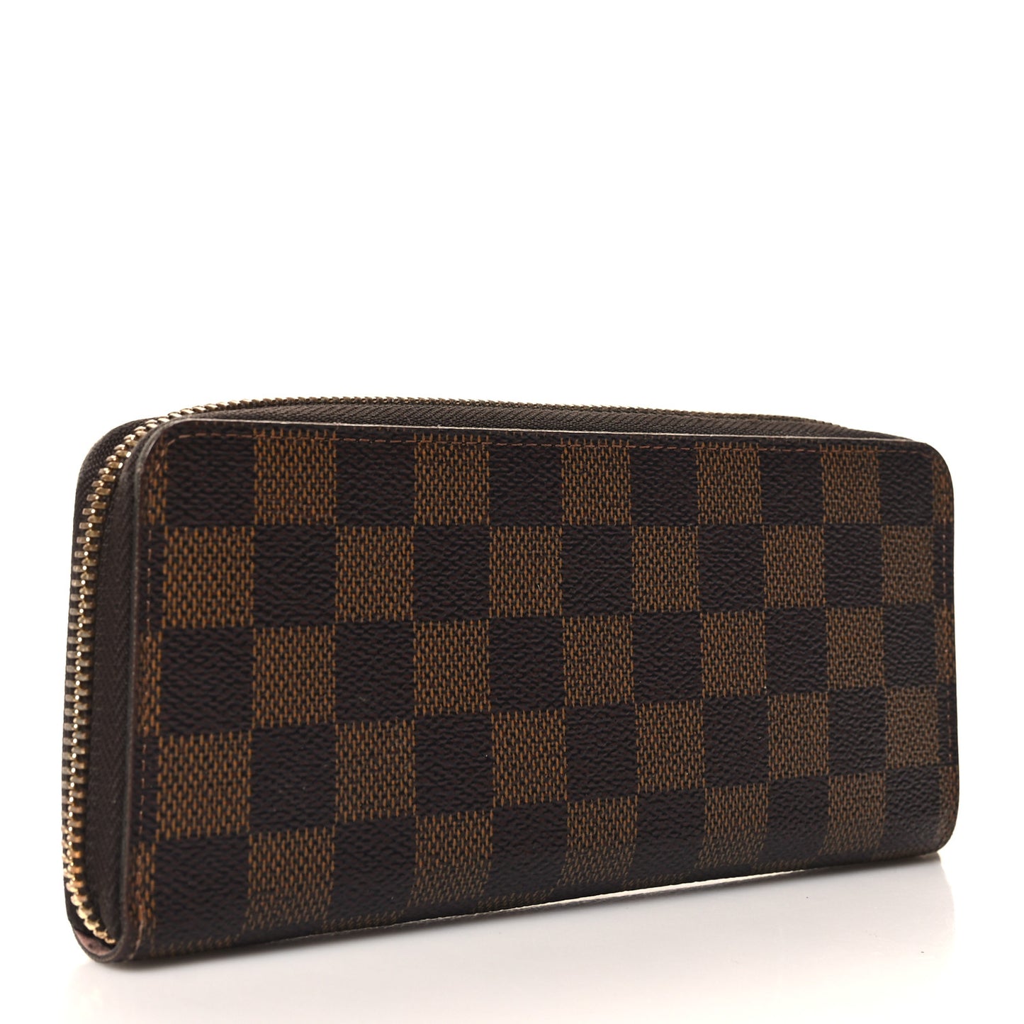 Damier Ebene Clemence Wallet Rose Ballerine