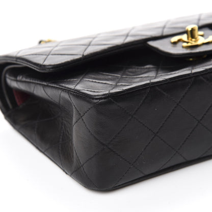 Chanel Lambskin Quilted Small Double Flap Black 6 of 16