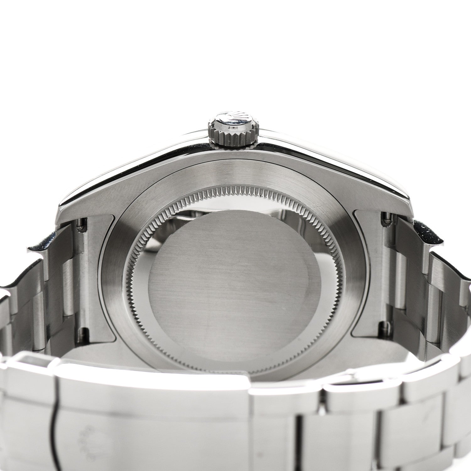 Rolex Stainless Steel 40mm Air-King Oyster Perpetual Watch Black 116900 4 of 5