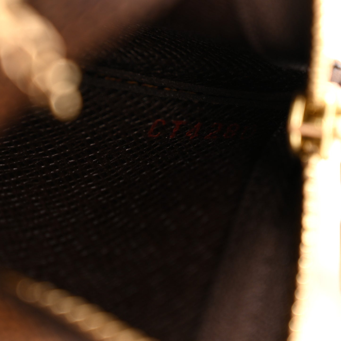 Damier Ebene Key Pouch