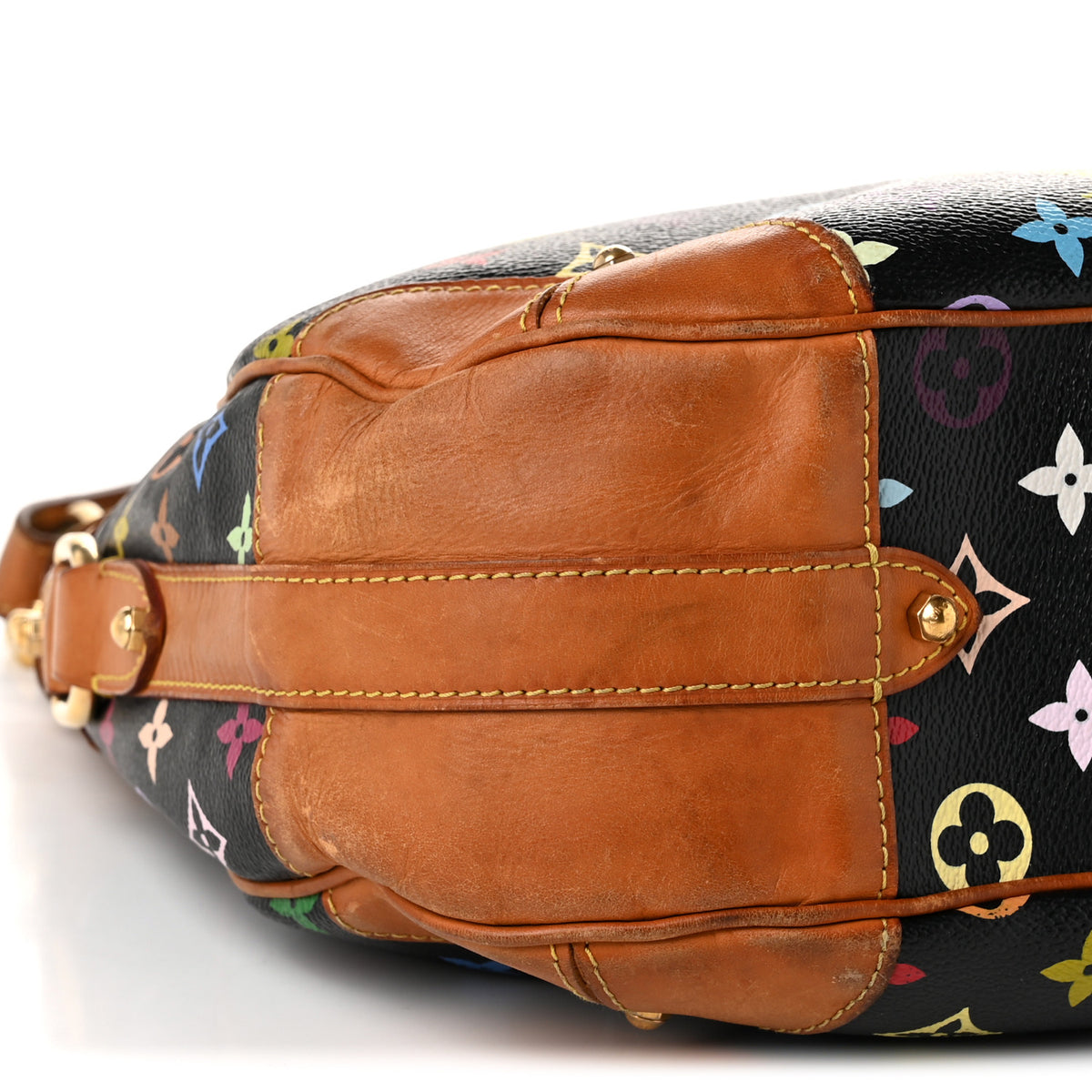 Louis Vuitton Monogram Multicolor Greta Black 8 of 9