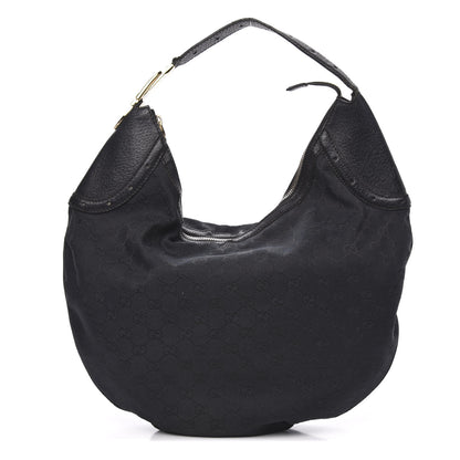 Gucci Monogram Glam Hobo Black 1 of 13