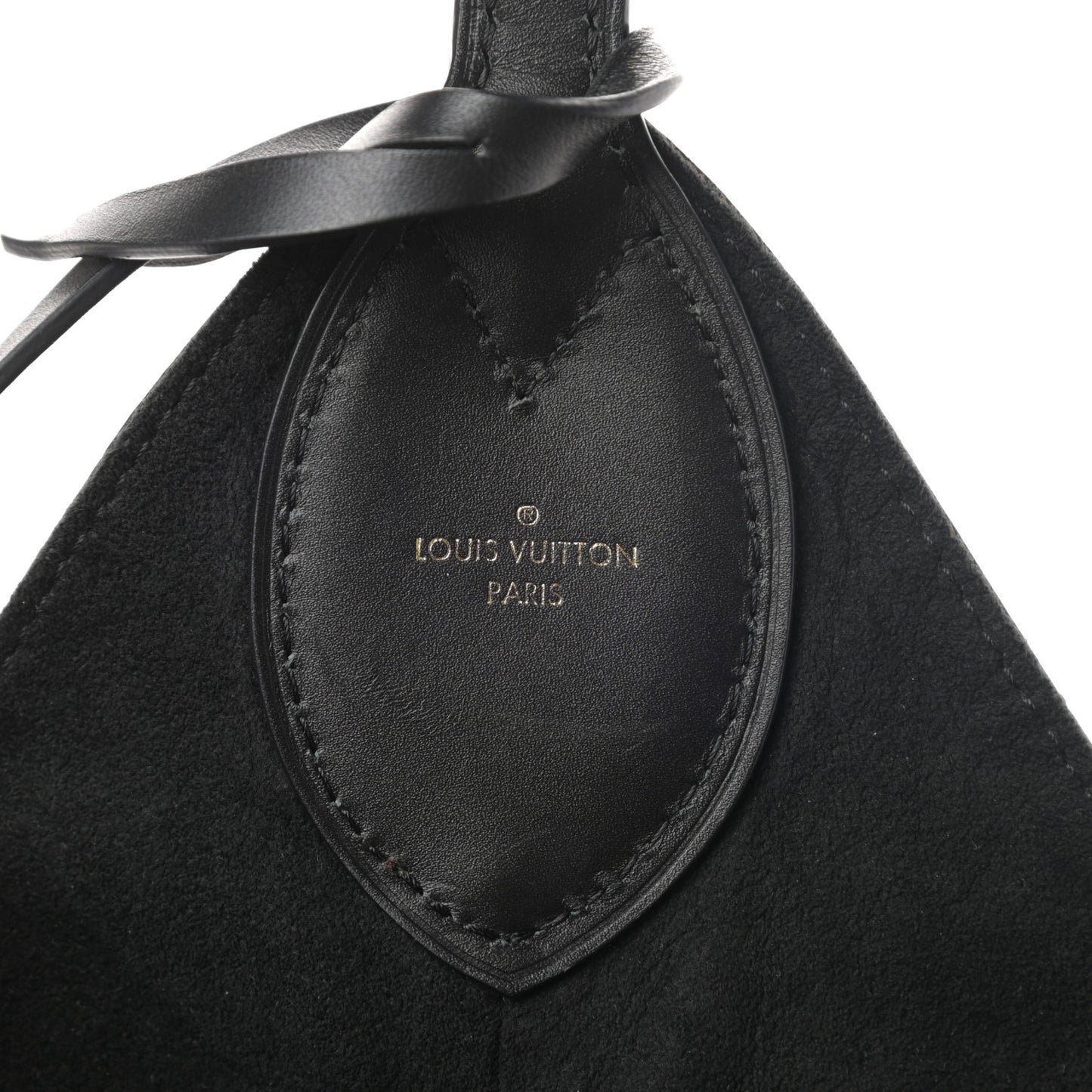 Monogram Flower Hobo Black