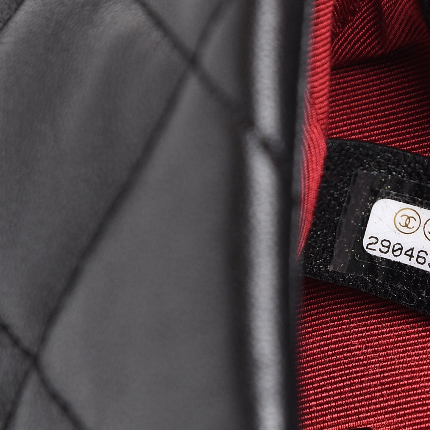 Lambskin Quilted Chanel 19 Waist Bag Black