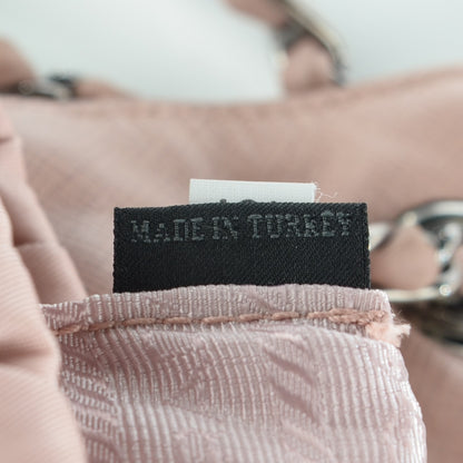 Prada Tessuto Nylon Gaufre Shoulder Bag Opale 7 of 9