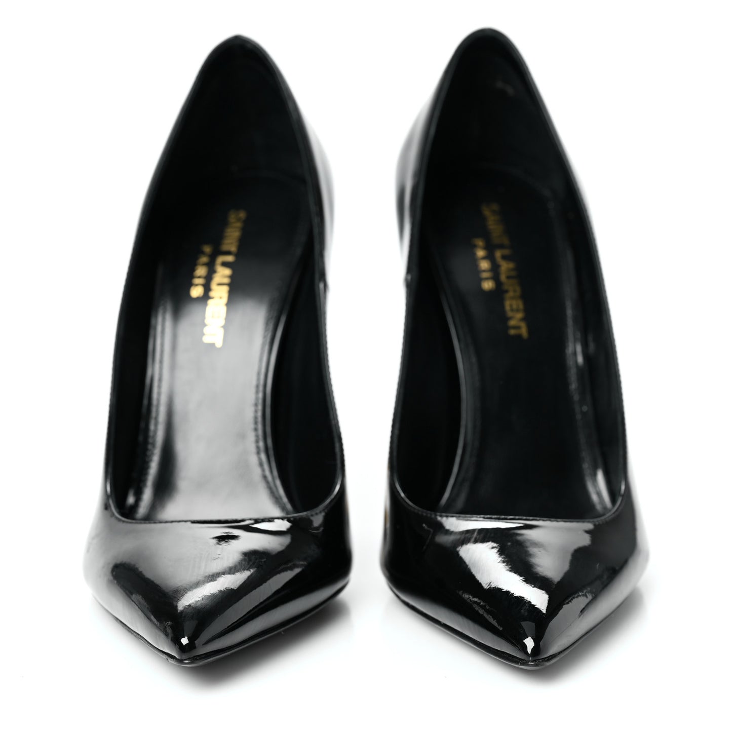 Patent Opyum 110 Pumps 36.5 Black Gold