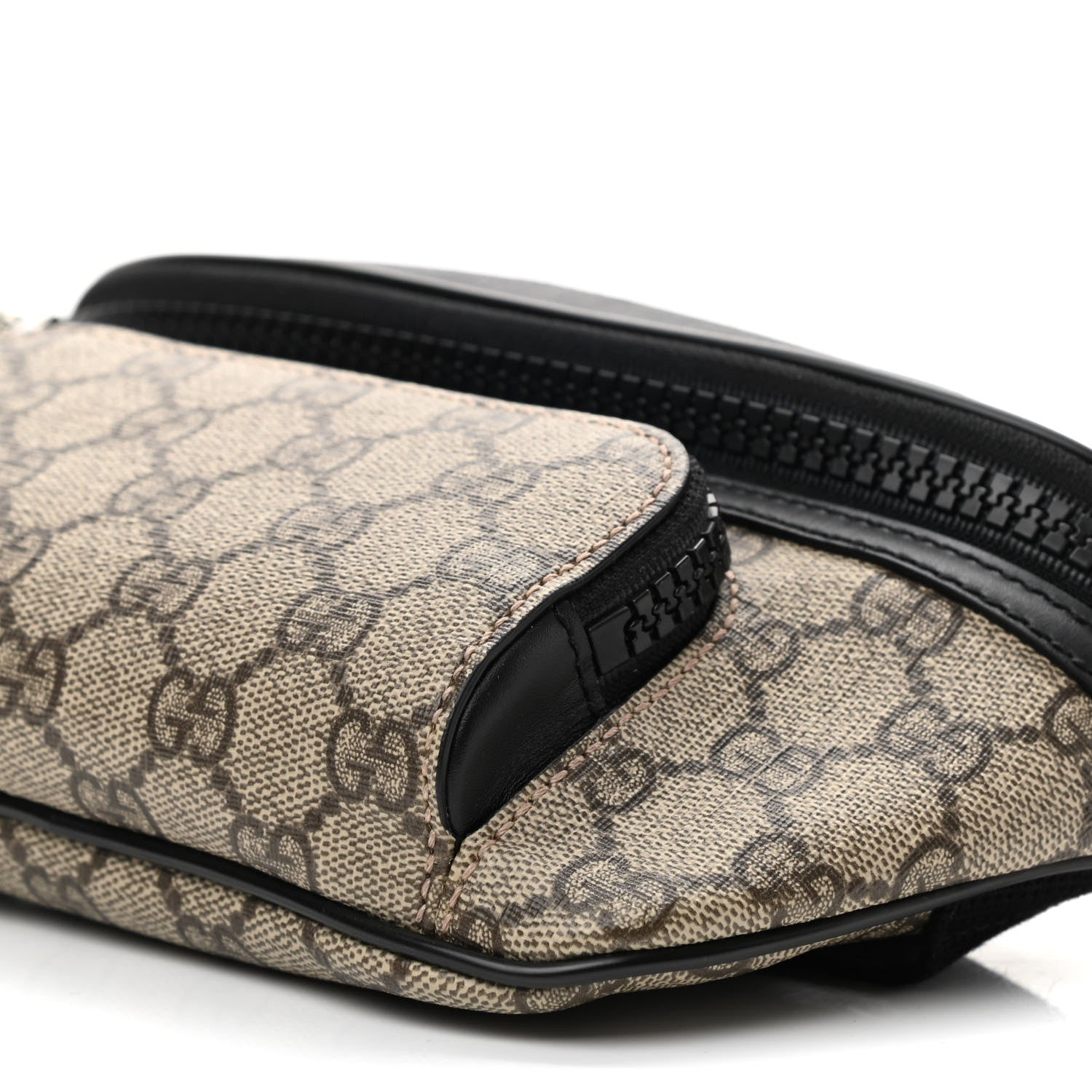 Gucci GG Supreme Monogram Belt Bag Black 11 of 11