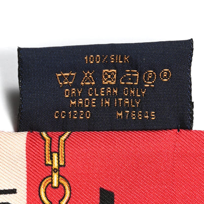 Louis Vuitton Silk Monogram Tribute To Bandeau Red 4 of 10