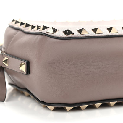 Valentino Garavani Calfskin Rockstud Camera Crossbody Bag Poudre 8 of 10