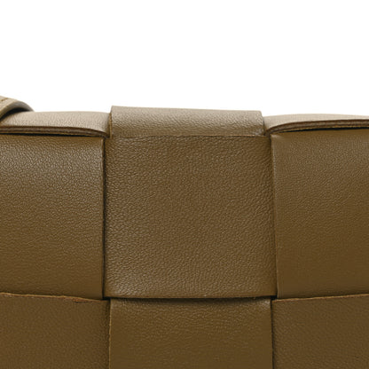 Bottega Veneta Lambskin Maxi Intrecciato Extra Mini Cassette Crossbody Bag Acorn 7 of 9