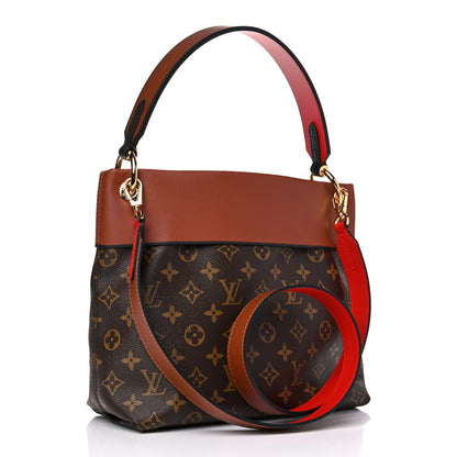 Louis Vuitton Monogram Tuileries Besace Caramel Rouge 4 of 12