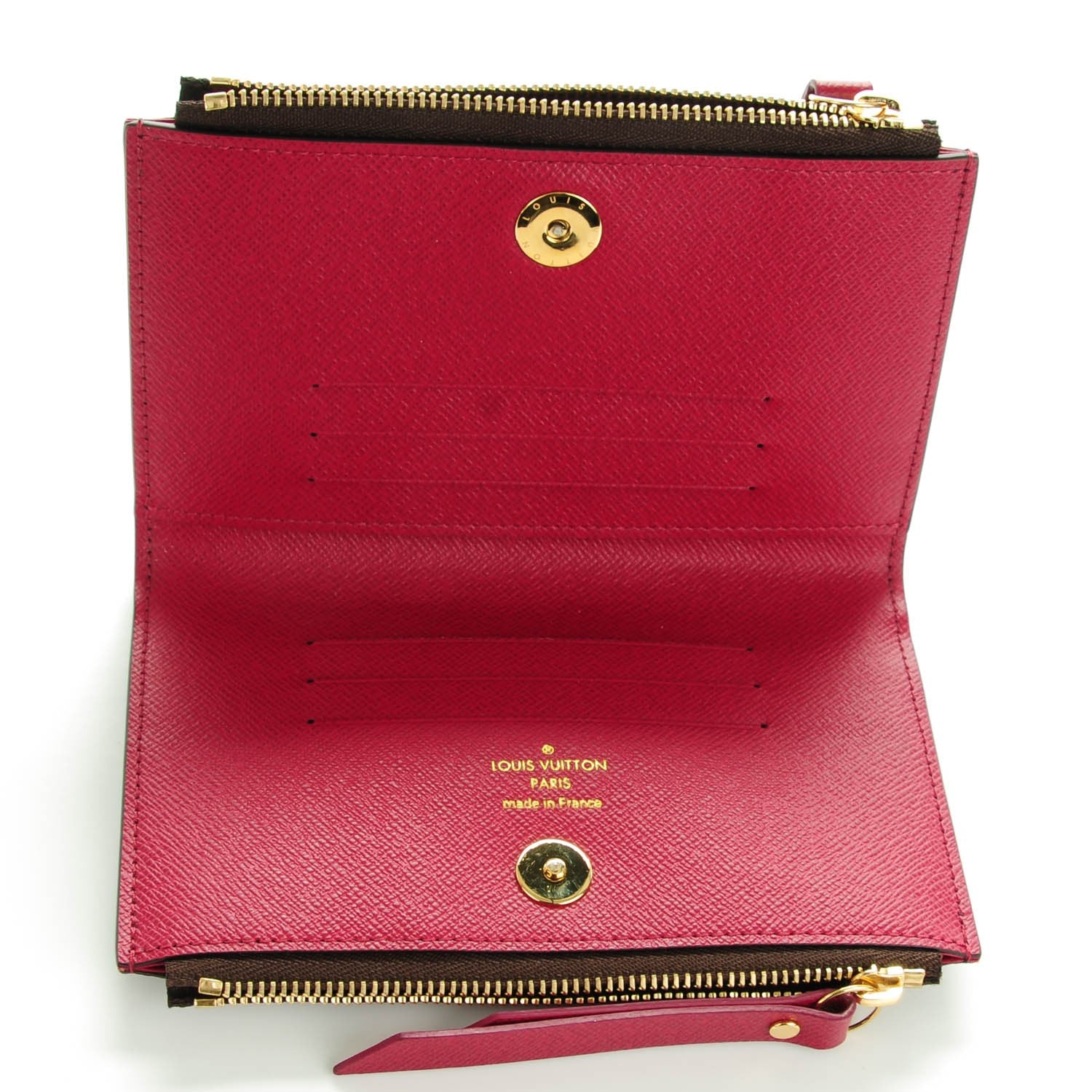 Louis Vuitton Monogram Adele Compact Wallet Fuchsia 5 of 7