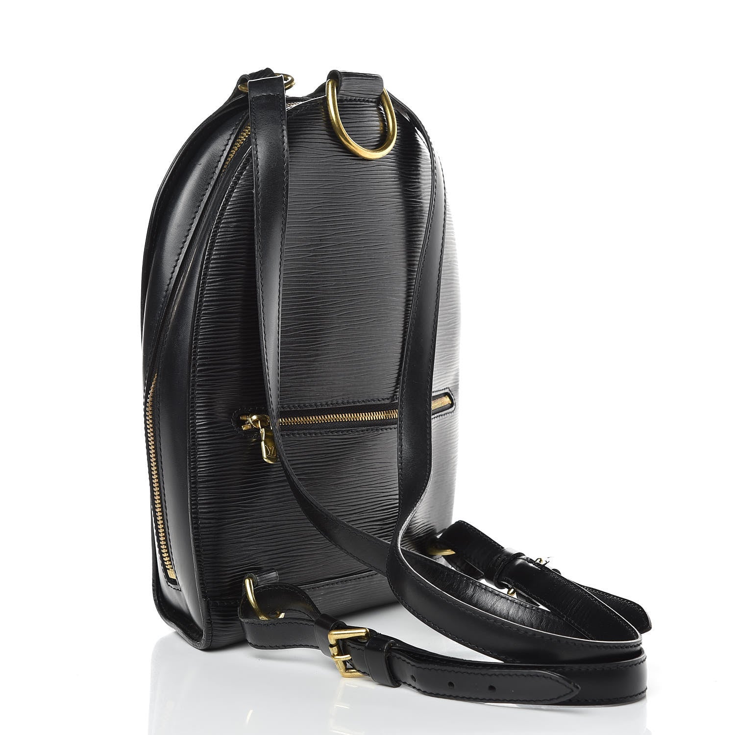 Louis Vuitton Epi Mabillon Backpack Black 3 of 12