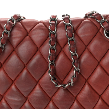 Chanel Lambskin Large New Bubble Flap Red 20 of 21