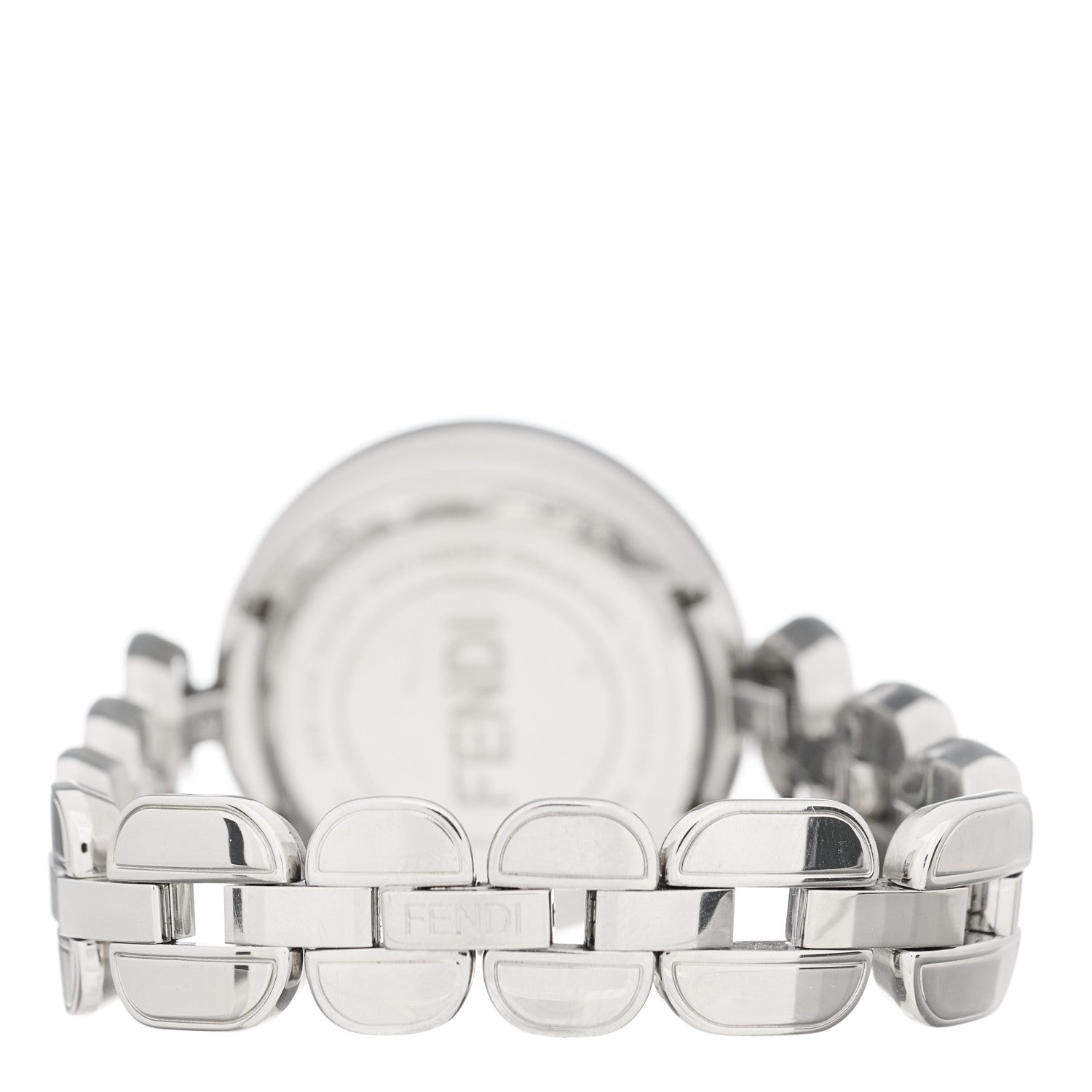 Fendi Stainless Steel Diamond Bezel 36mm Fendi My Way Quartz Watch 3 of 5