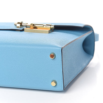 Hermes Epsom Verrou 21 Bleu Du Nord 9 of 12