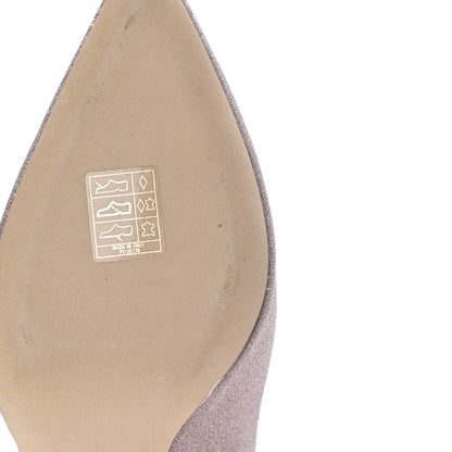 Jimmy Choo Glitter Pointy Toe Romy 85 Pumps 38 Pink 9 of 10