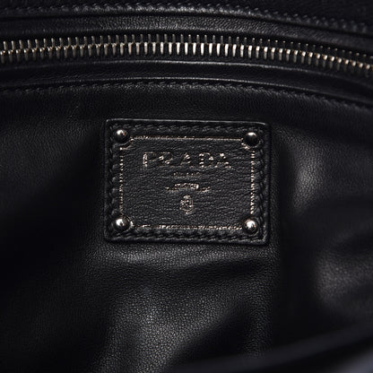 Prada Nappa Braided Tote Multicolor Amaranto 6 of 10