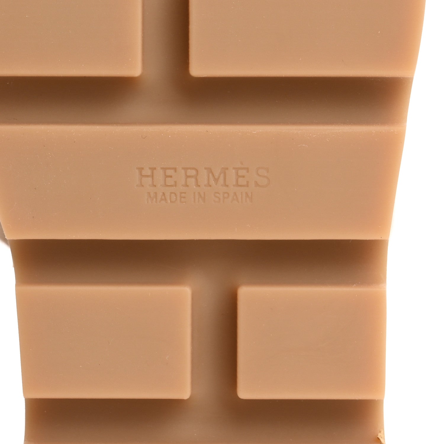 Hermes Suede Goatskin Cork Eze 30 Sandals 38 Beige Argile 8 of 10
