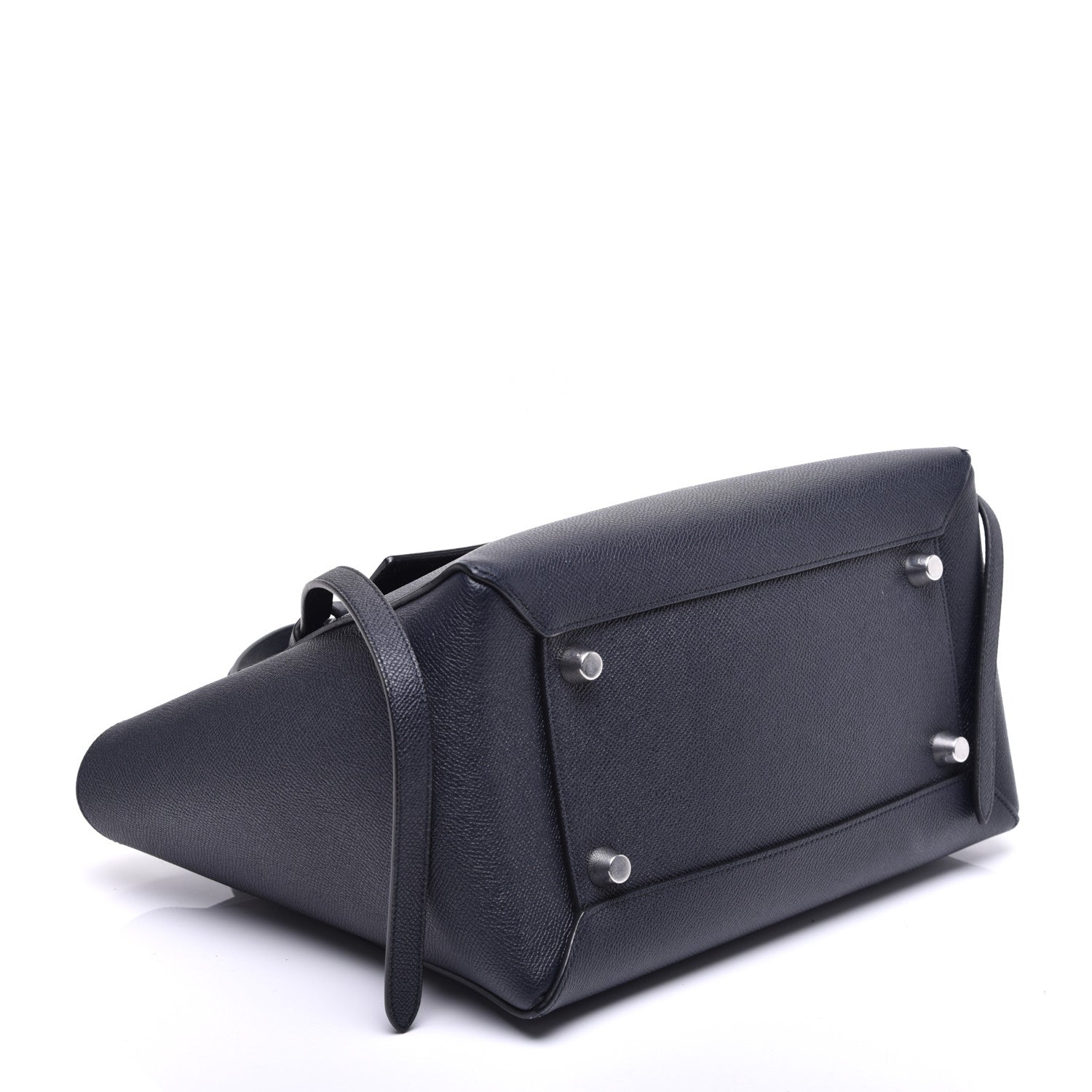 Celine Grained Calfskin Mini Belt Bag Navy 5 of 9