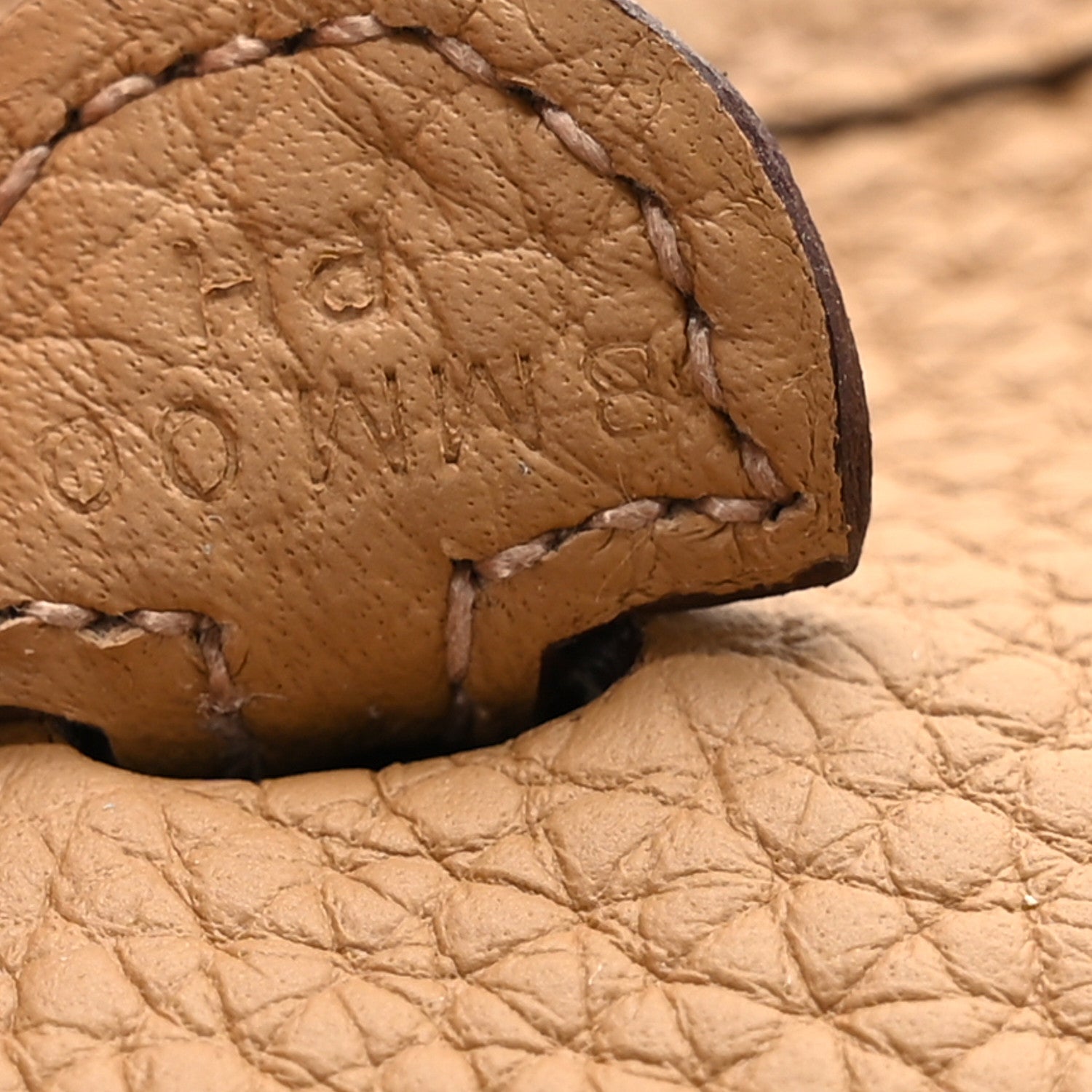 Hermes Taurillon Clemence Evelyne TPM Biscuit 7 of 10