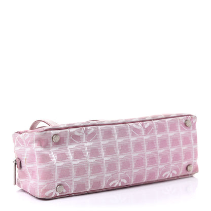Chanel Nylon Travel Bowler Pink 4 of 6