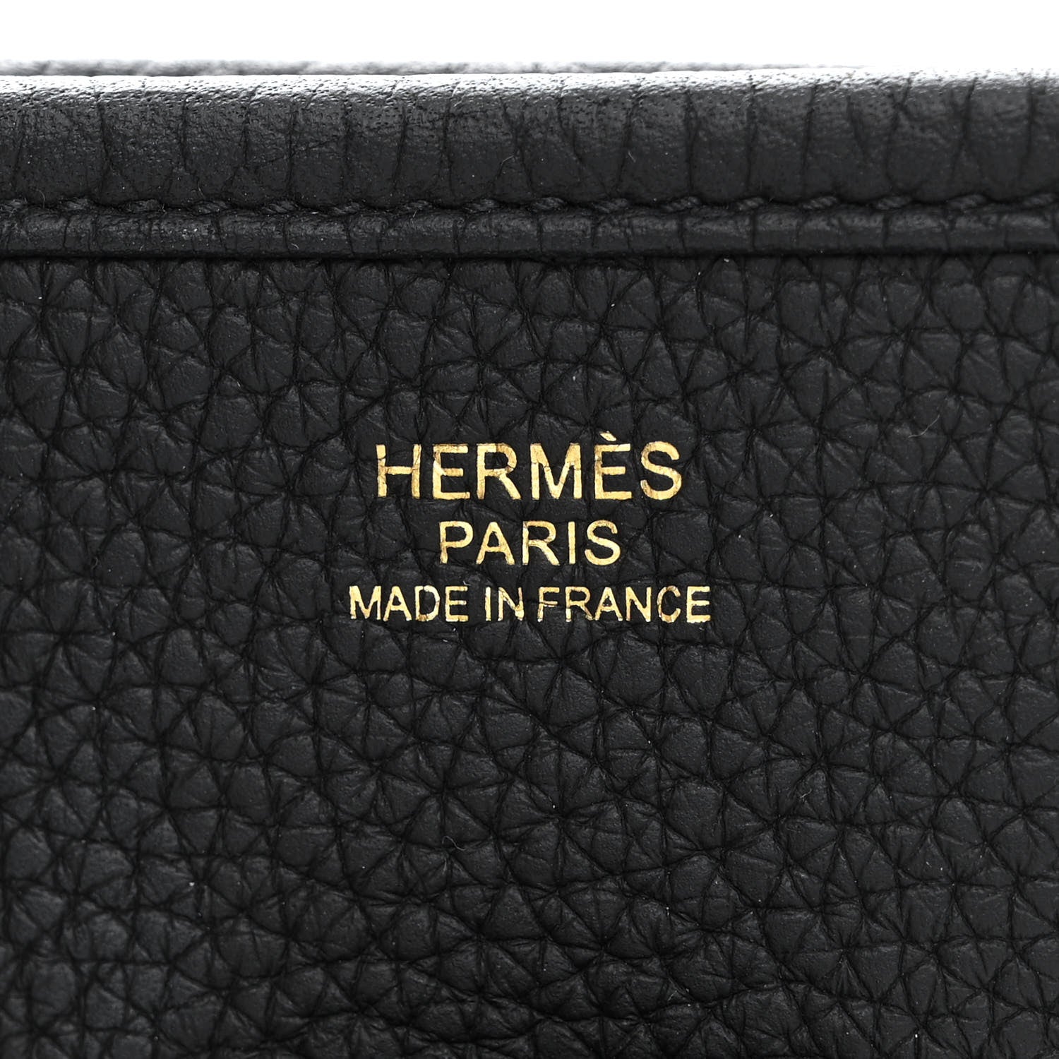 Hermes Taurillon Clemence Evelyne III PM Black 6 of 12