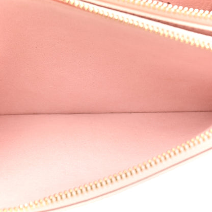 Louis Vuitton Empreinte Monogram Double Zip Pochette Rose 7 of 13