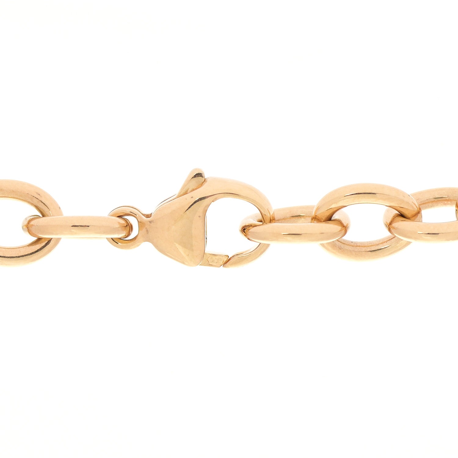 Tiffany 18K Yellow Gold Heart Tag Necklace 5 of 5