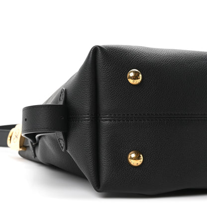 Louis Vuitton Grained Calfskin Low Key Hobo PM Black 9 of 10